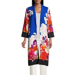 KOBI HALPERIN Estee Floral Print Topper Jacket